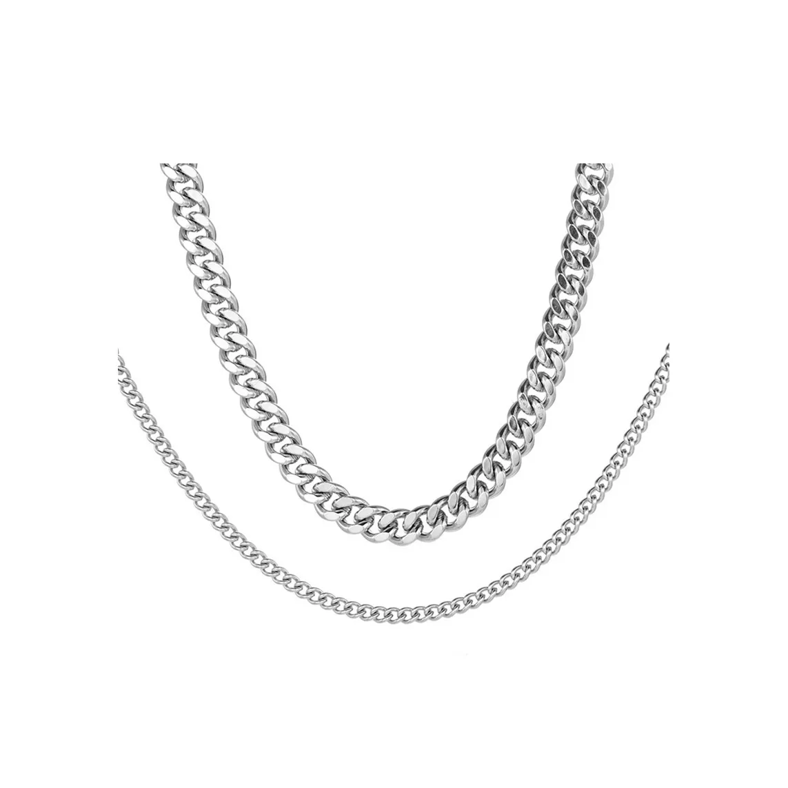 AKAK Титановая сталь Модный и крутой Hip Hop Роскошная уличная одежда Западный Минималистский стиль Нишевый Дизайн Аксессуары Унисекс