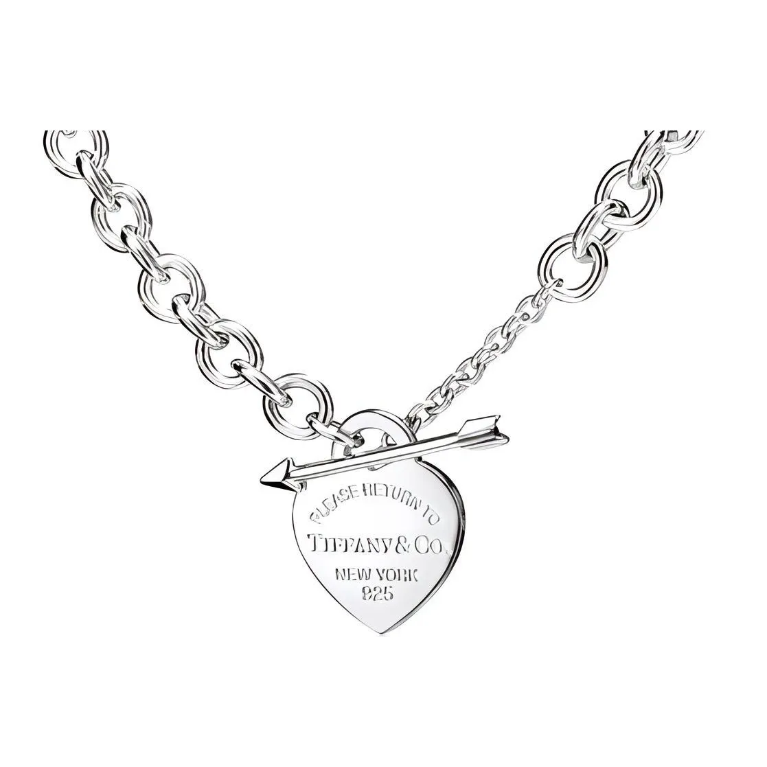 TIFFANY & CO. Return To Tiffany Collection Necklaces Women's Silver