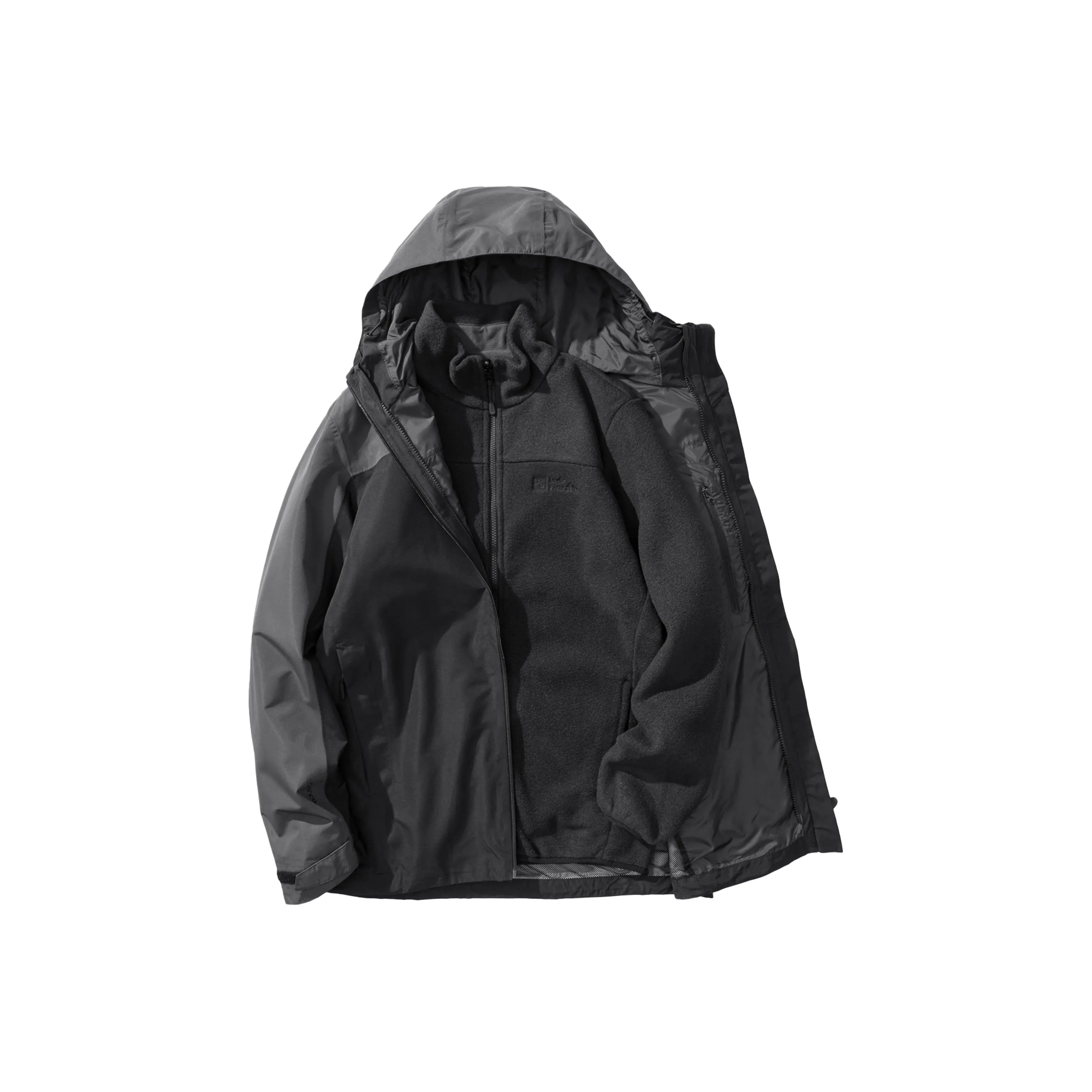 Jack Wolfskin Altenberg Waterproof And Windproof To Keep Warm Windbreaker Jacket Men's Europe Version