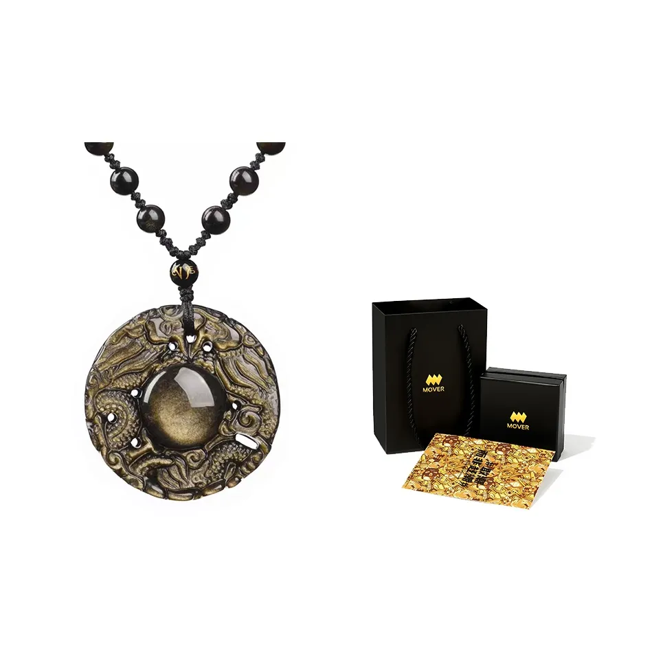 MOVER Necklaces Men's 'Twin Dragons' Necklace