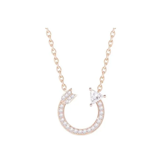 CHARLOTTE RAFFAELLI· Латунь Циркон Ожерелье на ключицу Женское Розовое золото