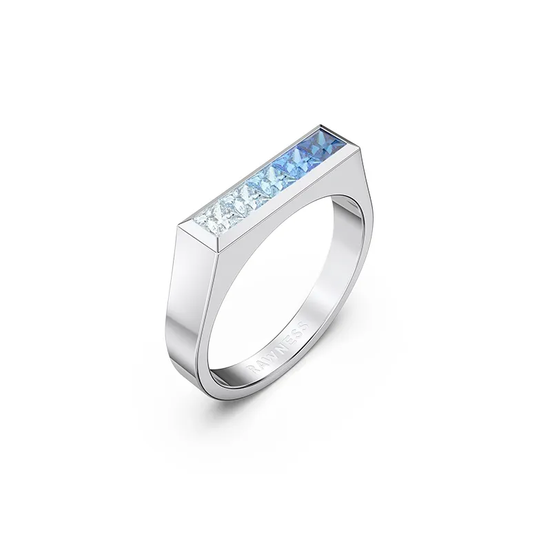 RAWNESS Кольца из титанового стального сплава Унисекс