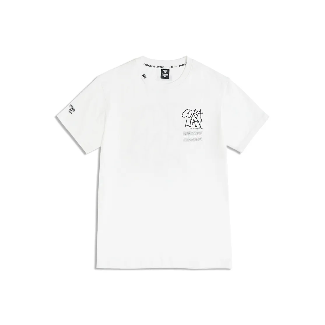 CORALIAN RUNOFF T-Shirt Unisex White