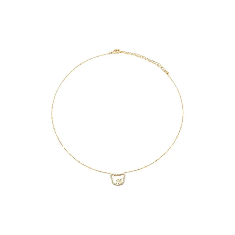 West Island Смешанный материал Ожерелье Золотое Женское