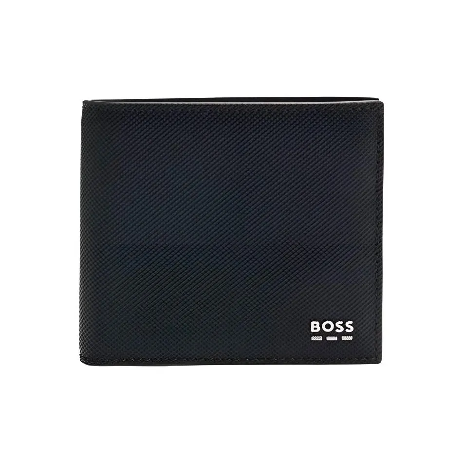 HUGO BOSS Artificial Leather Wallet Men's Black