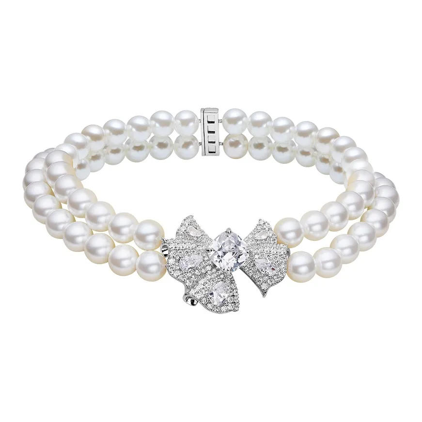 NANA JACQUELINE Латунь Синтетическая оболочка бусины ожерелья женские