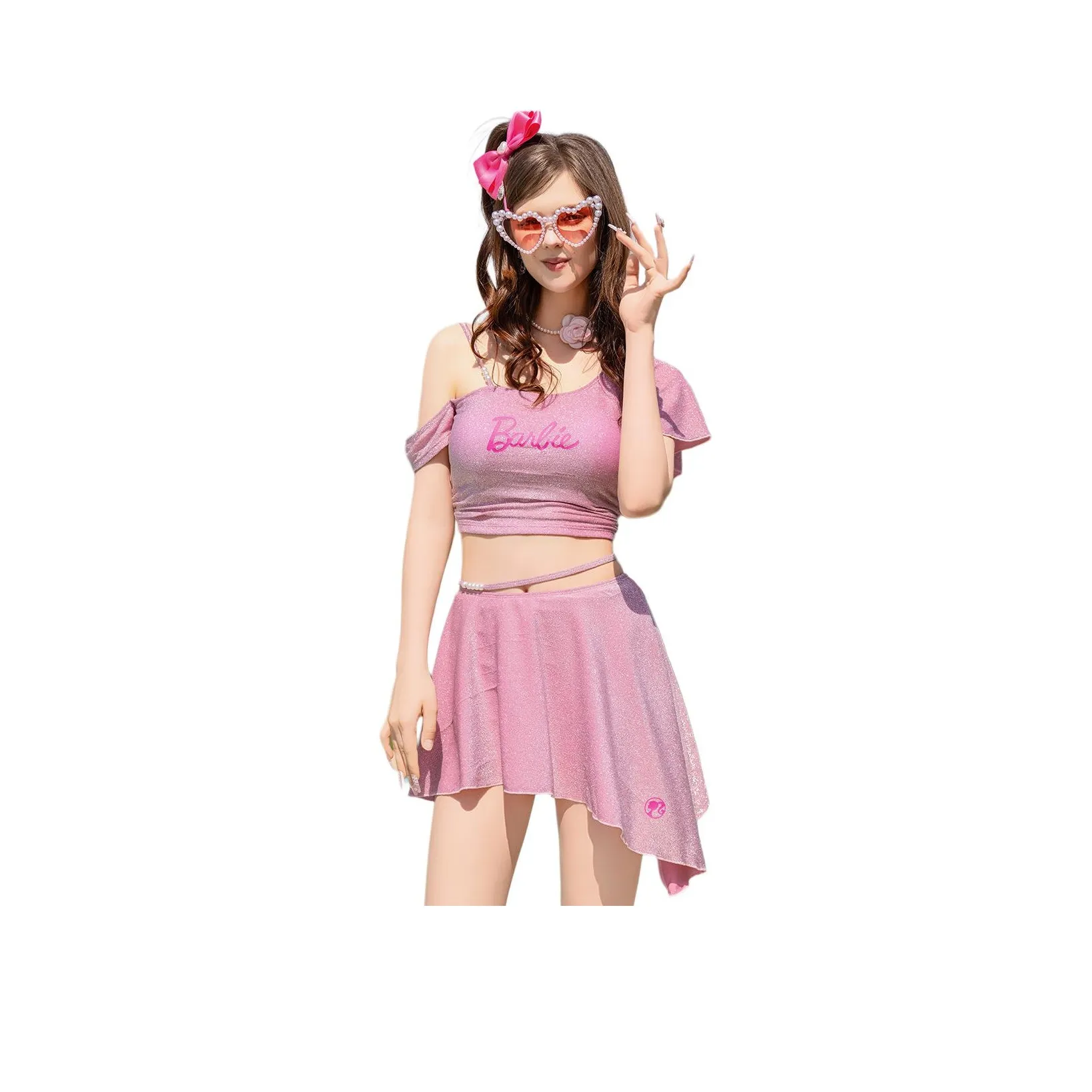 Барби Двухкомпонентный Купальник Женский