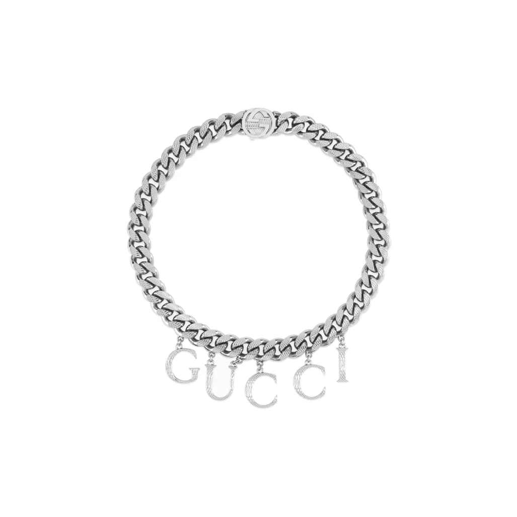 GUCCI Choker With GUCCI Script