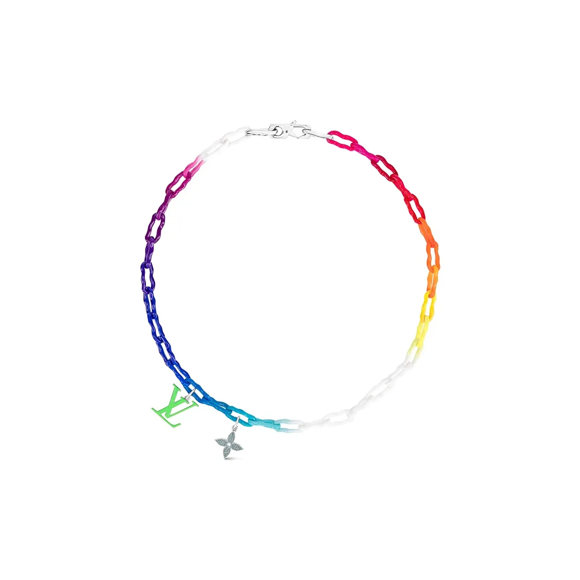 LOUIS VUITTON Ceramic Chain Necklace