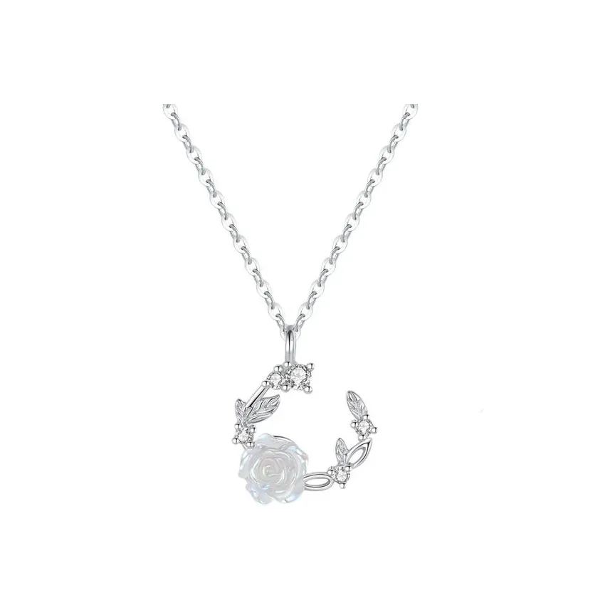 LUCA Sterling Silver Necklaces Women's Birthday Bestie Girlfriend Couple Gift