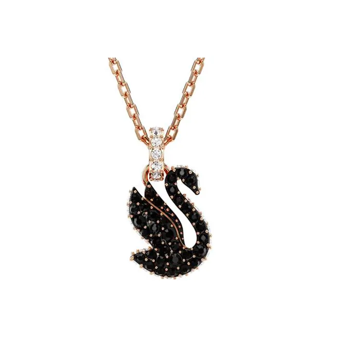 Swarovski Swan Pendant Necklace