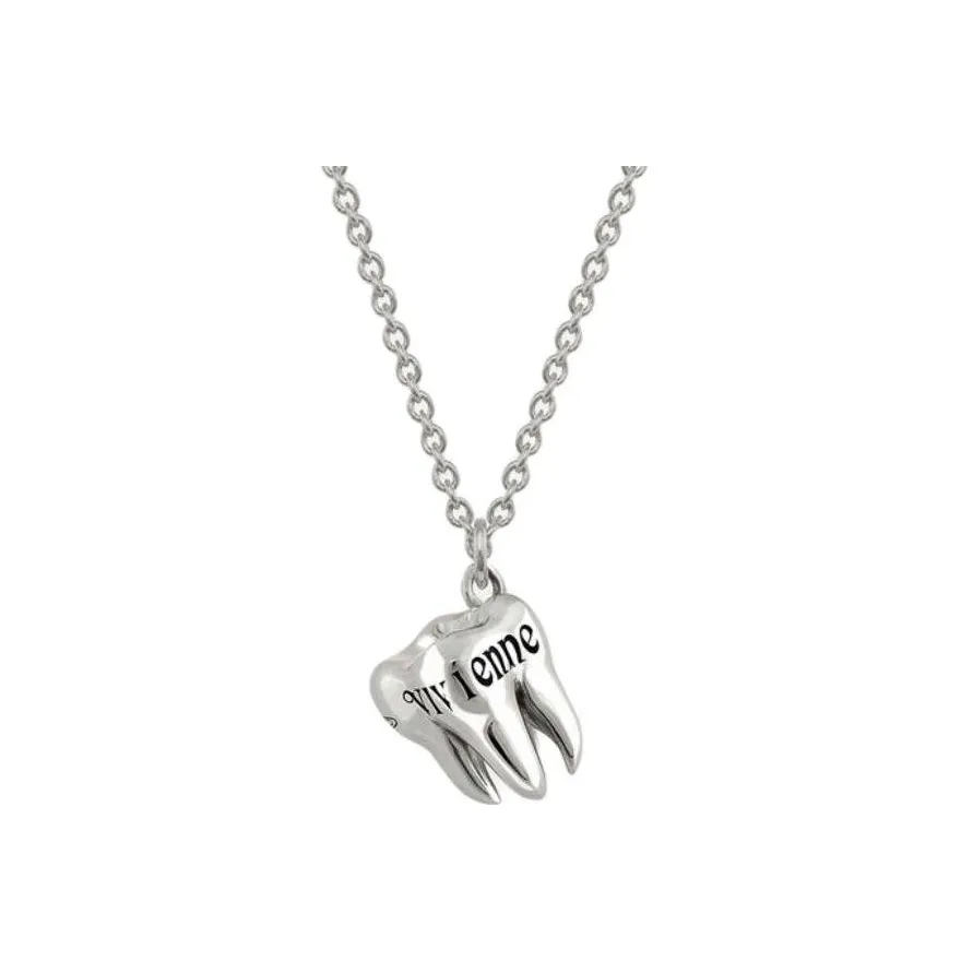 Vivienne Westwood Brass Necklaces Женские Platinum