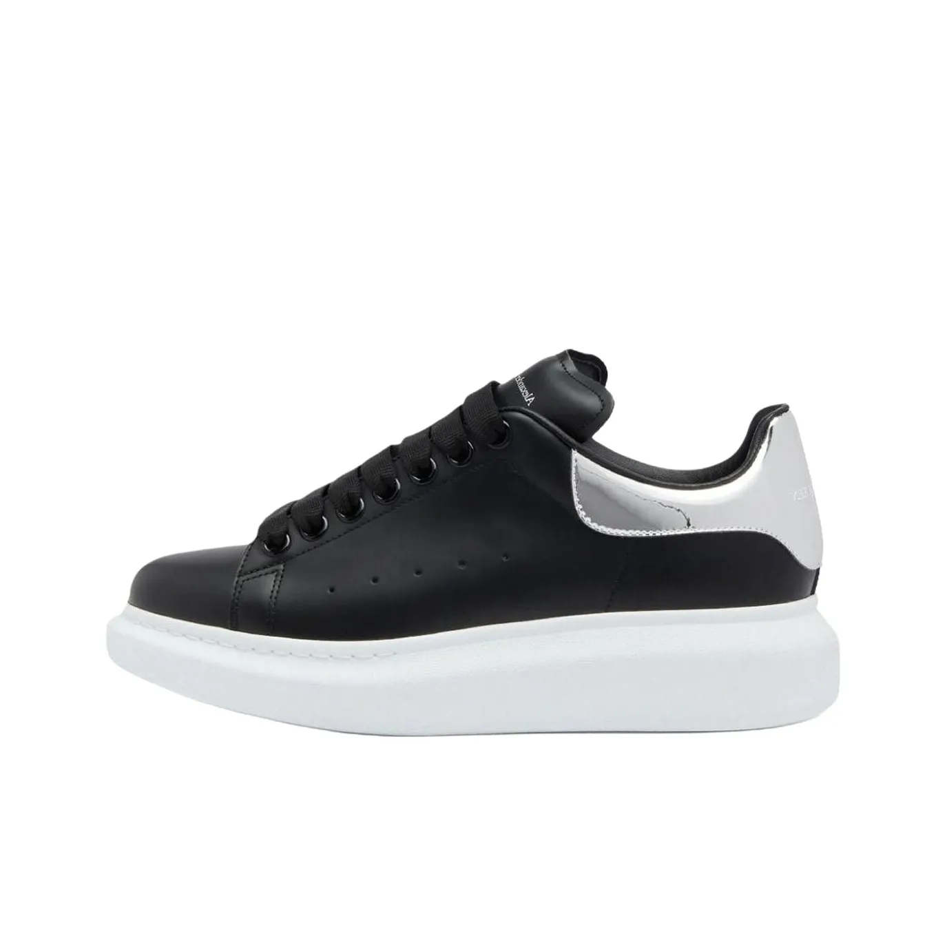 Alexander McQueen Oversized Black Silver White Women's
