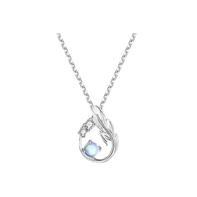 WANLIACC Alloy Guardian Wings Necklace Women's