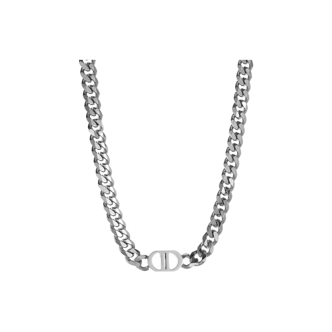 KING OF BLING Титановые стальные ожерелья для мужчин