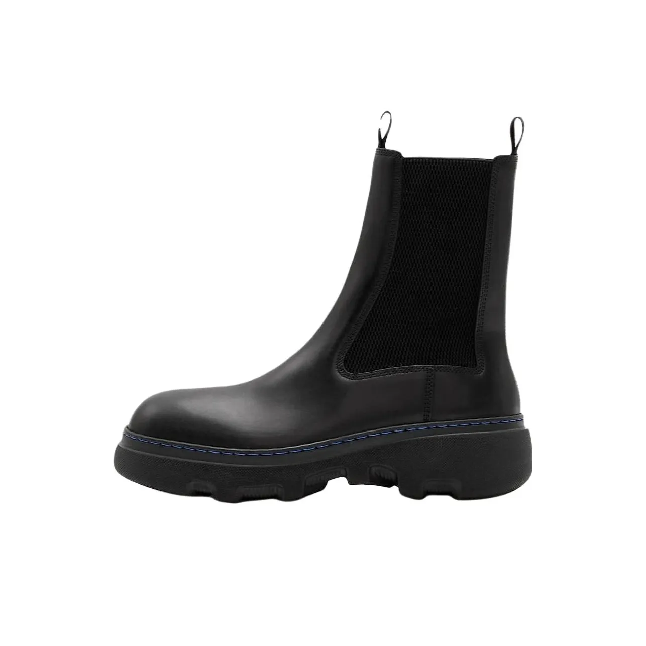 Burberry Round-toe Leather Boots