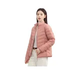 스탠드 카라 핑크