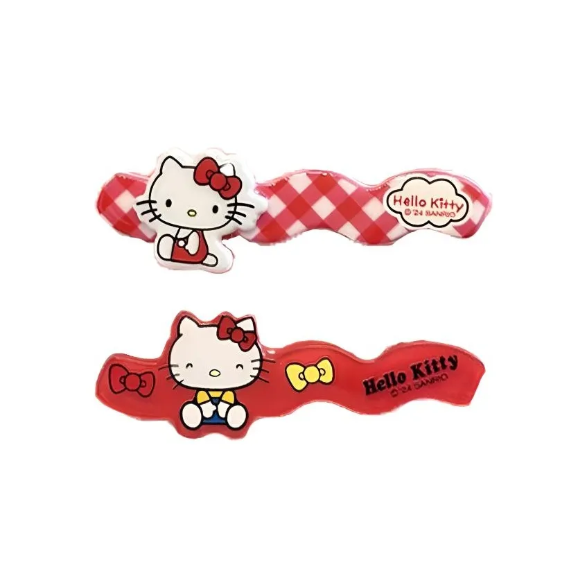 Санрио Hello Kitty Акриловые заколки для волос Женские