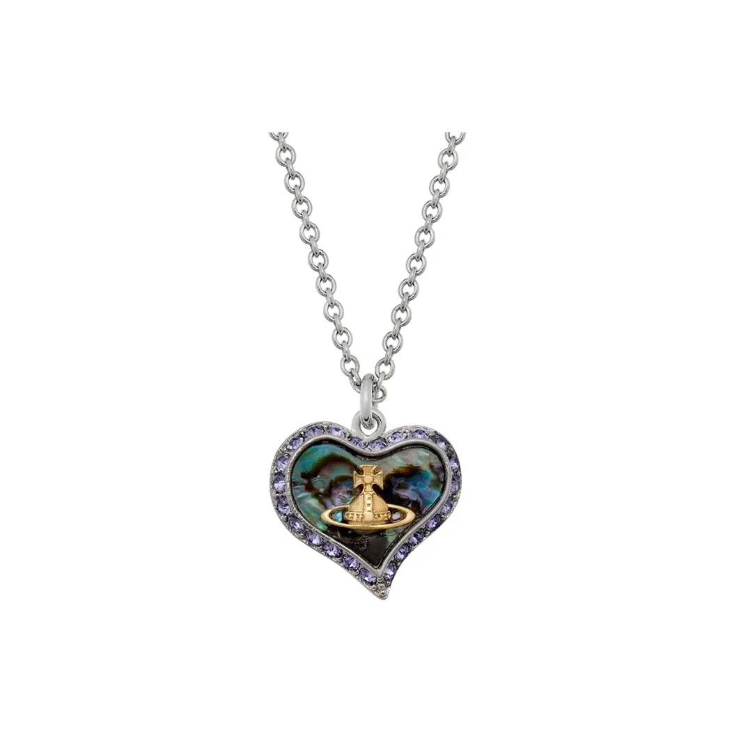 Vivienne Westwood Opal Necklaces Women's Silver