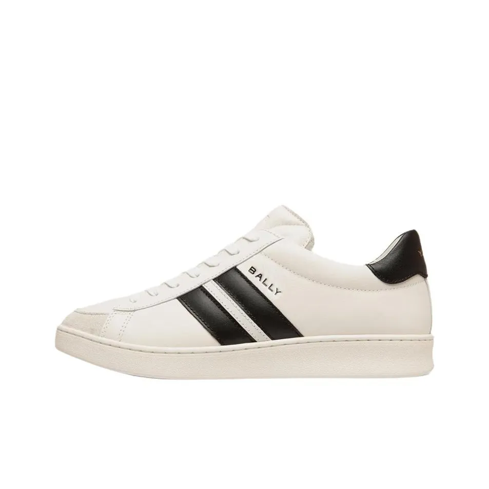 BALLY Stripe-detail Leather Sandals