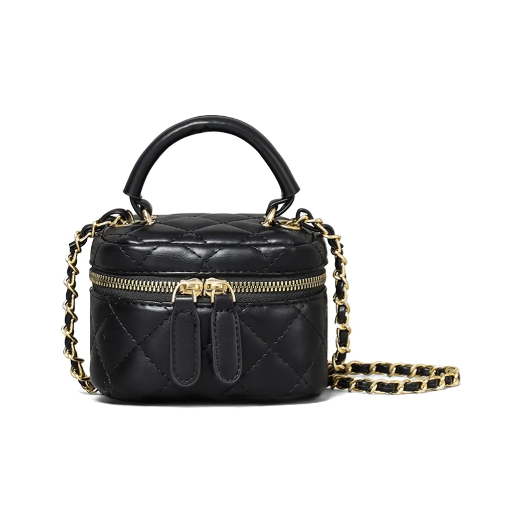 Crtnzo Kroez Корова Кожа Коробка Сумка Сумка Стандартная Женская Черная