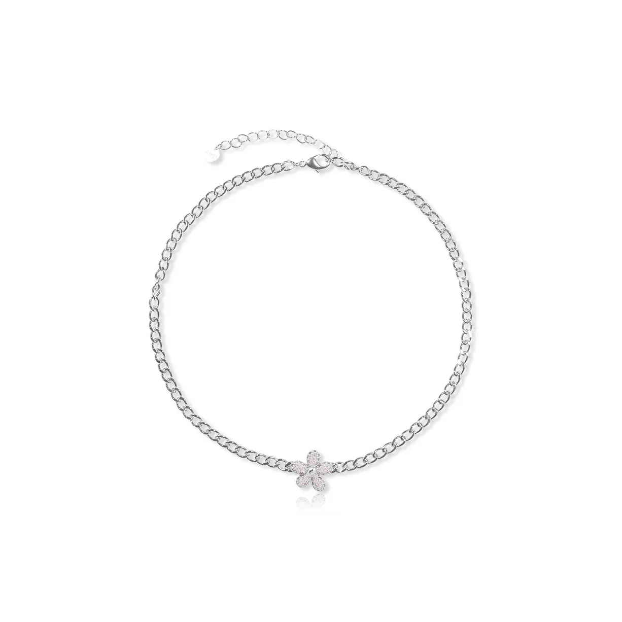 AWE Титановая сталь Циркон Новинка Подсолнух Роскошь Эксклюзивная Улучшенная Сенсорная Цепочка на ключицу Женская