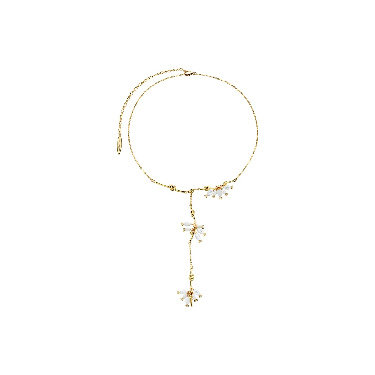 BOONEE ALUS Медный IS Покрытие из каратного золота Ожерелья Женские