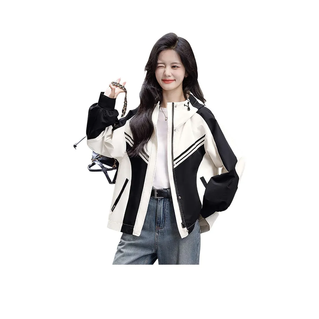 Cypress House Jackets & Coats Women's Black White