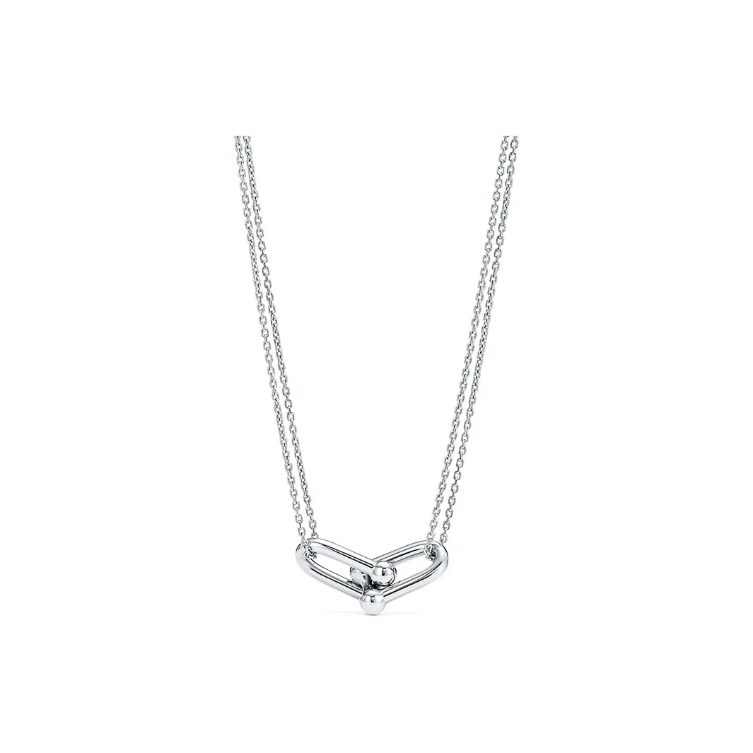TIFFANY & CO. HardWear Collection 925 Sterling Silver Necklaces Women's Silver
