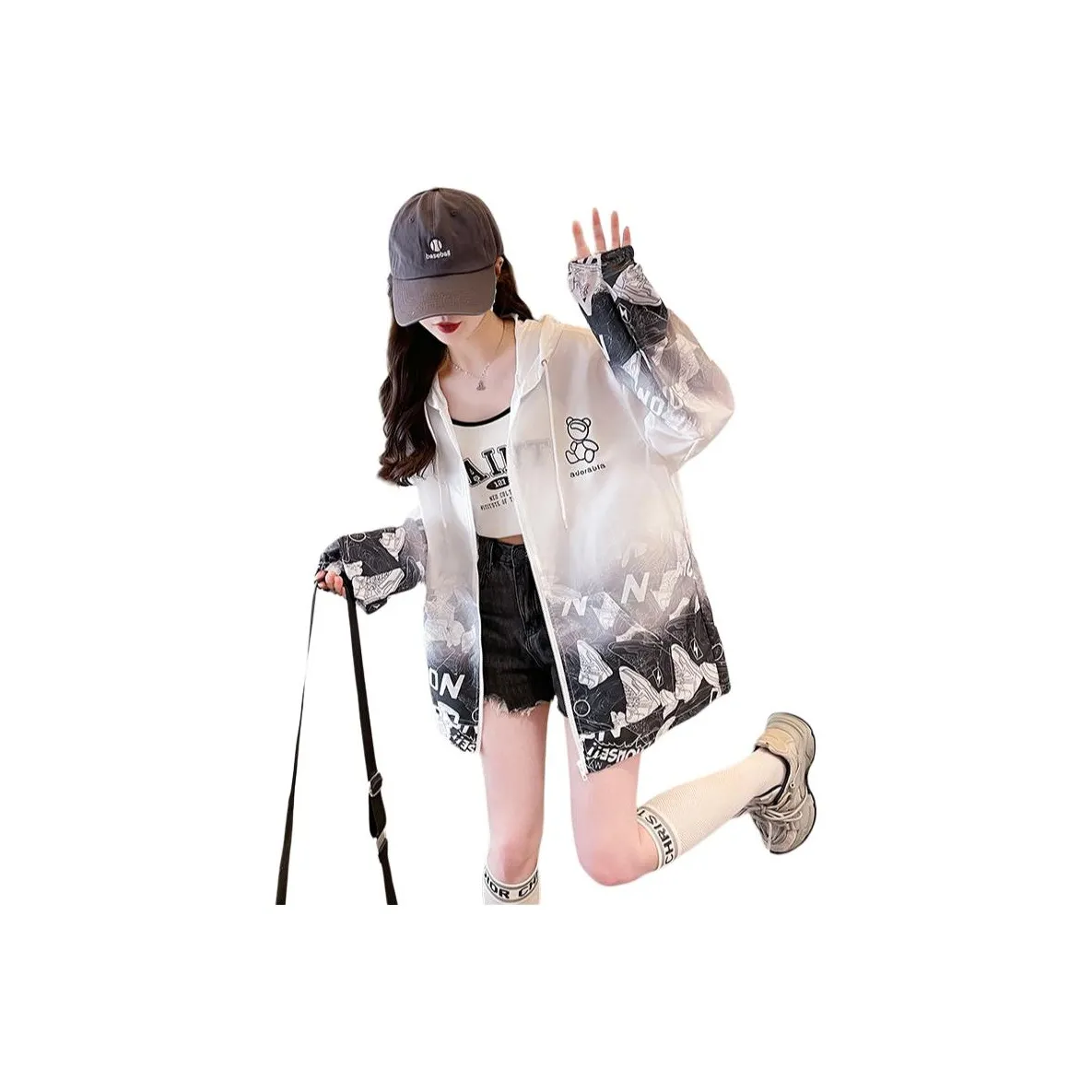 Mu Xiao Xin Укороченная куртка Женская