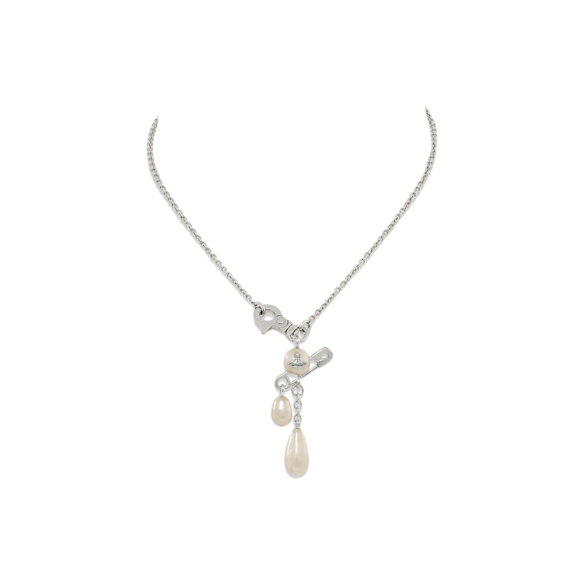 Vivienne Westwood Brass Necklaces Женские Platinum