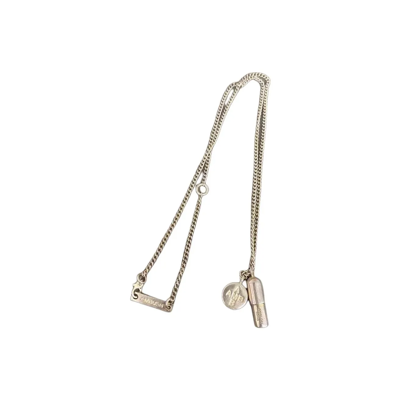 AMBUSH Ожерелья Мужские Серебряные