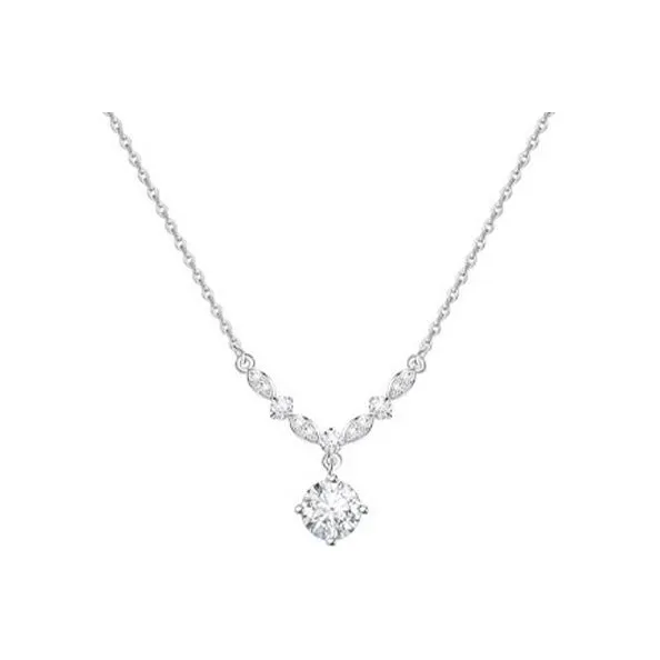WANLIACC S999 Fine Silver Sparkling Galaxy Necklace Women's
