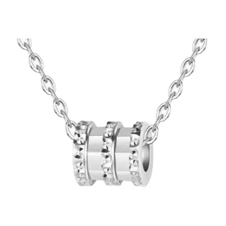 Happy Tide S990 Sterling Silver Necklaces Women's Silver