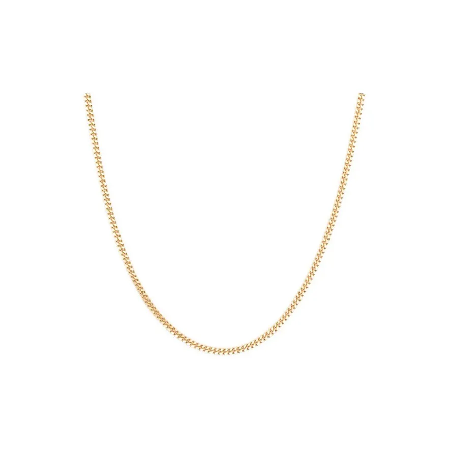 TOM WOOD Curb Chain M Necklace