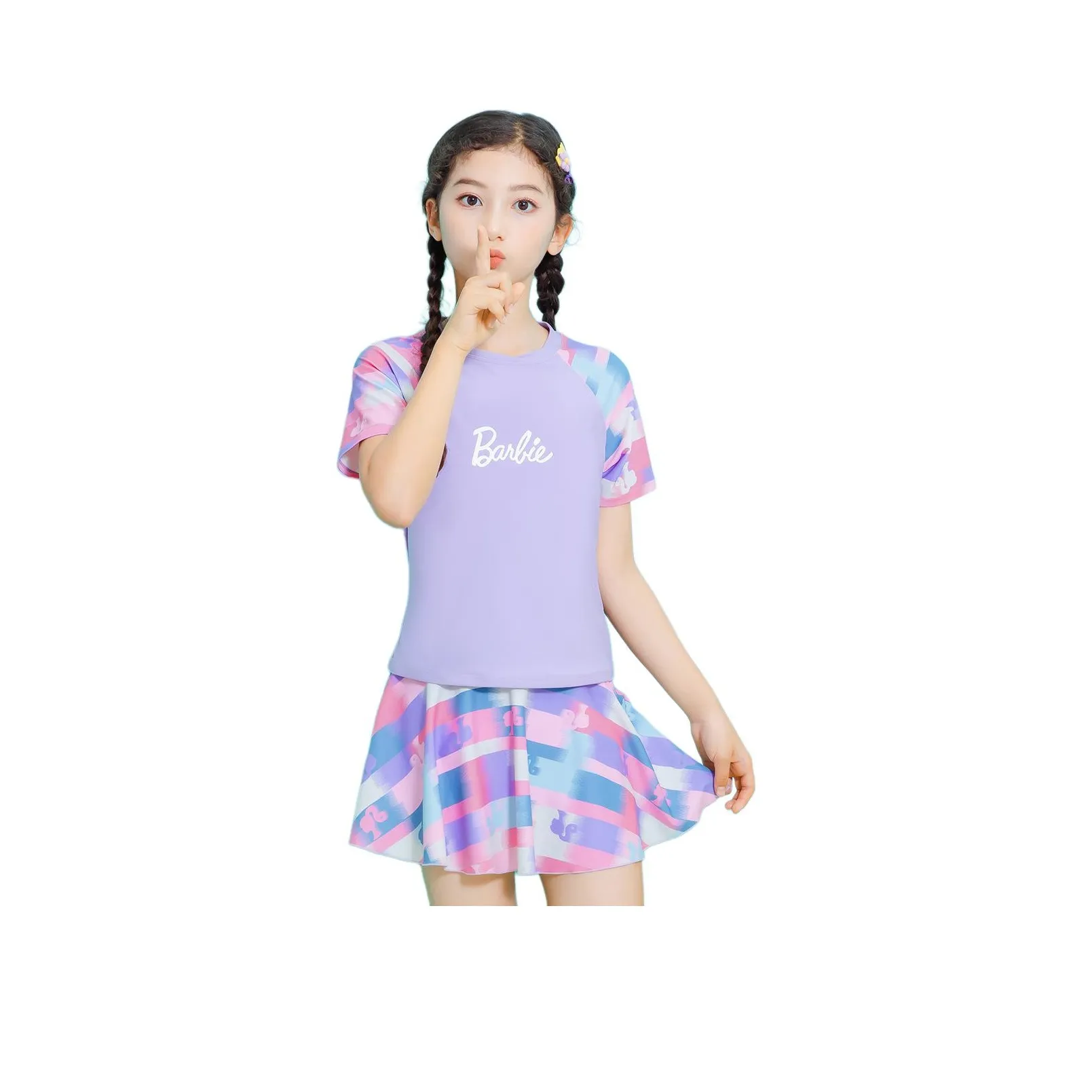 Барби Купальники для детей 3-7 лет фиолетовый