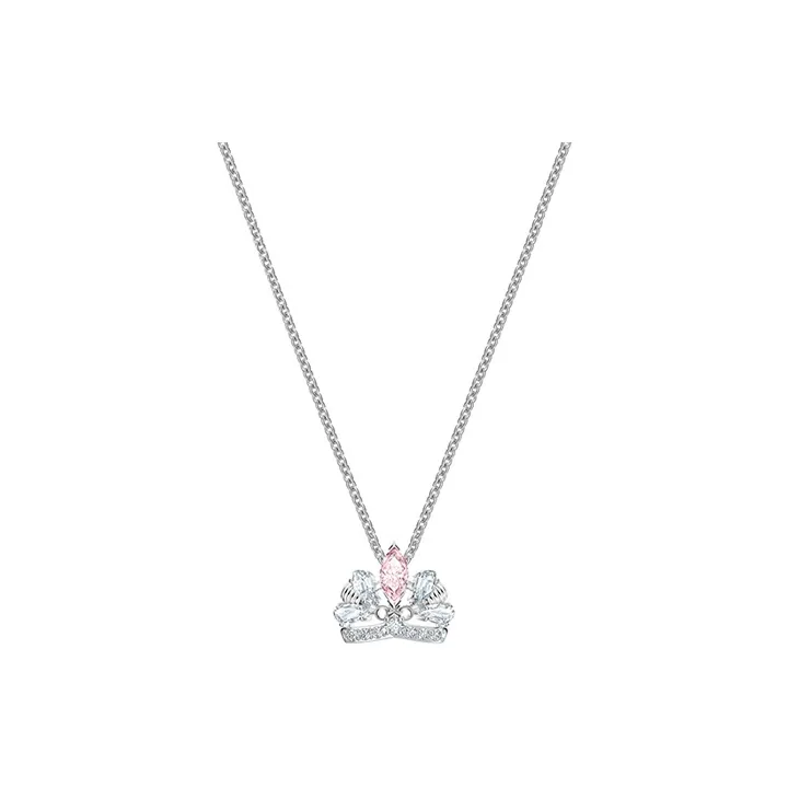 Swarovski Bee A Queen Искусственный кристалл с родиевым покрытием ожерелья женские розовый