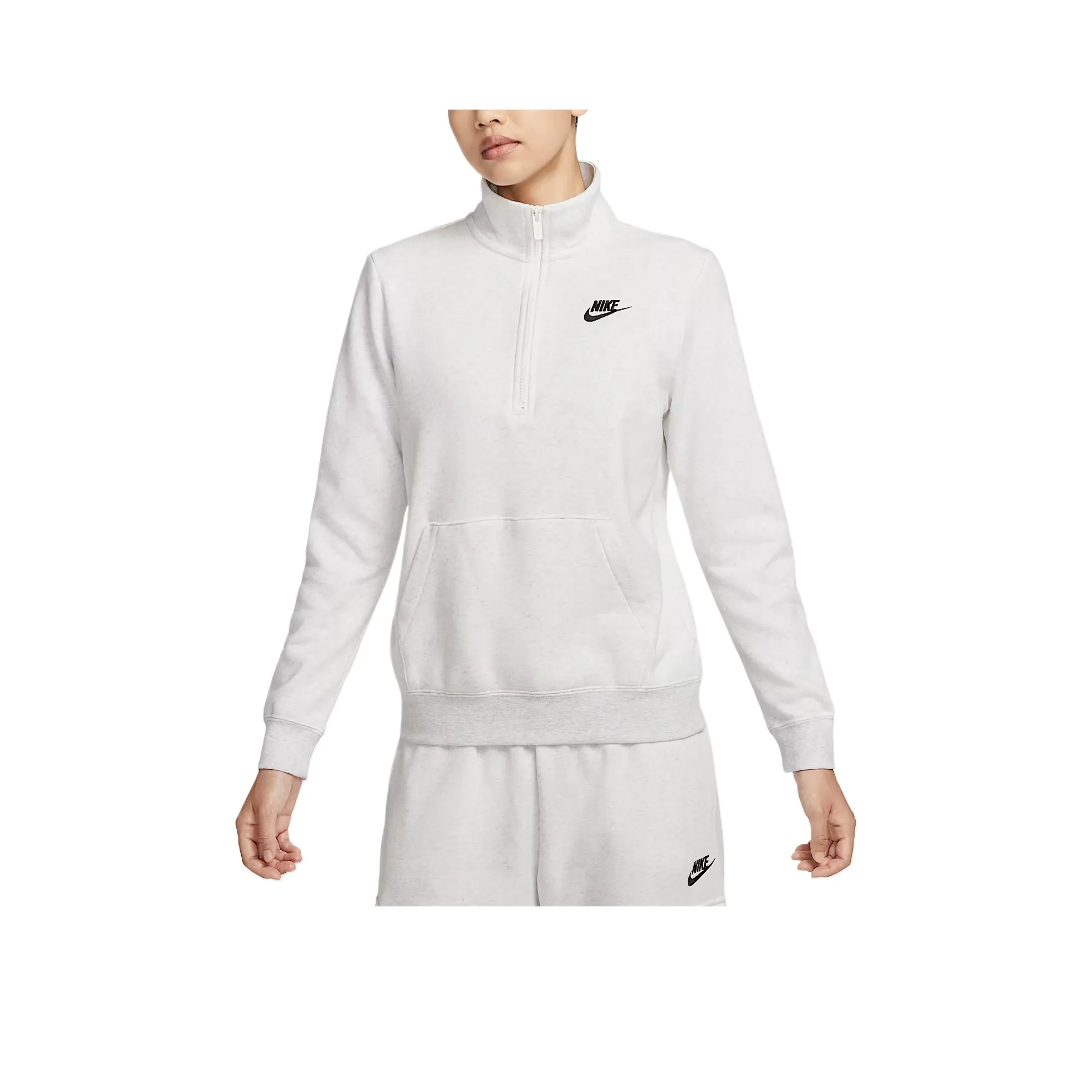 Nike Sportswear Club Толстовка Женская Белая