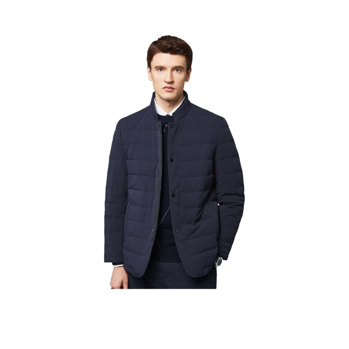 Francesco Totti Пуховик Мужской Темно-Синий