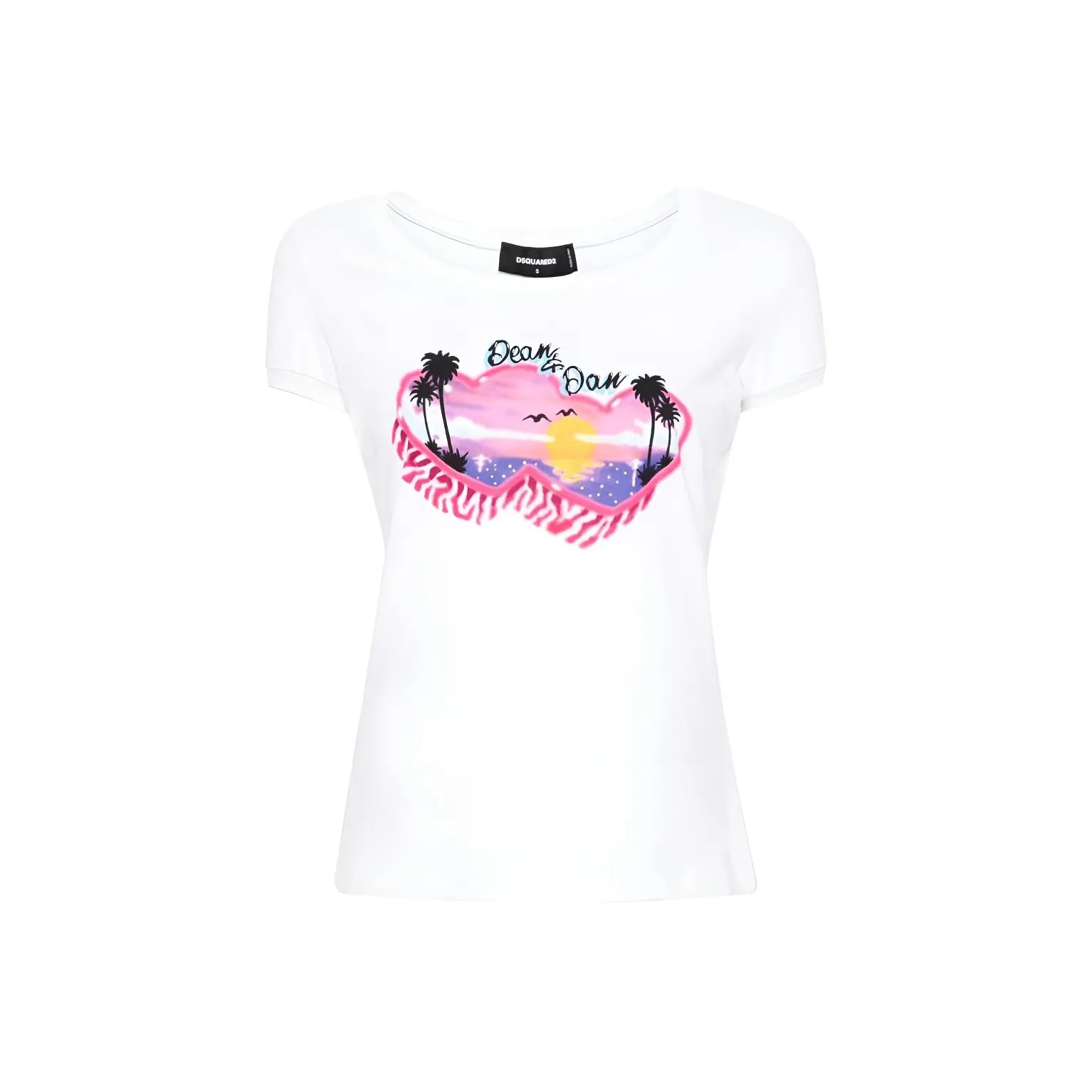 DSQUARED 2 Scoop Fit T Shirt