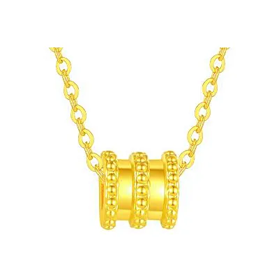 Fortune Gold Jewelry Mom Box Necklace Women's