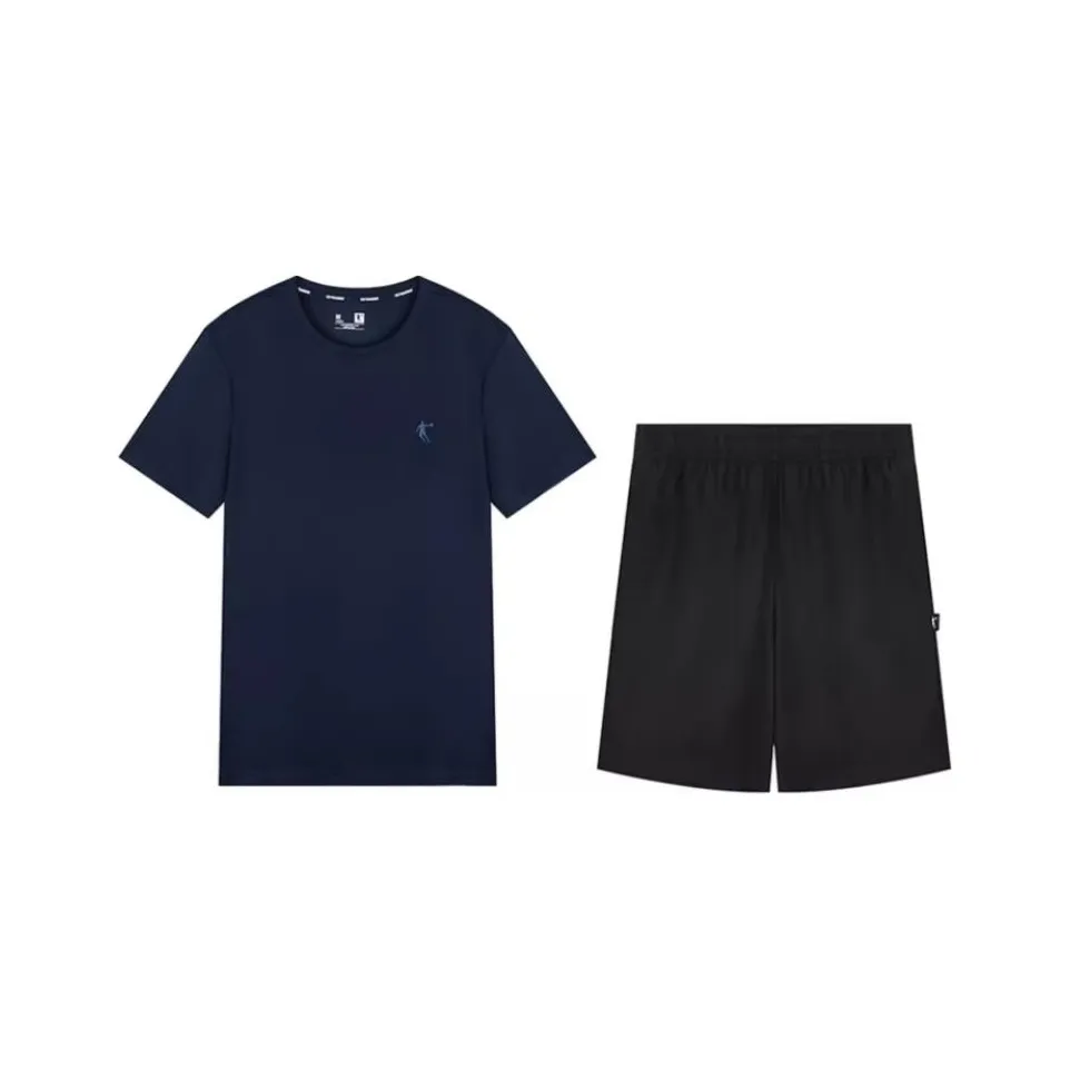 QIAODAN Повседневная спортивная одежда Мужская Nova-синий черный