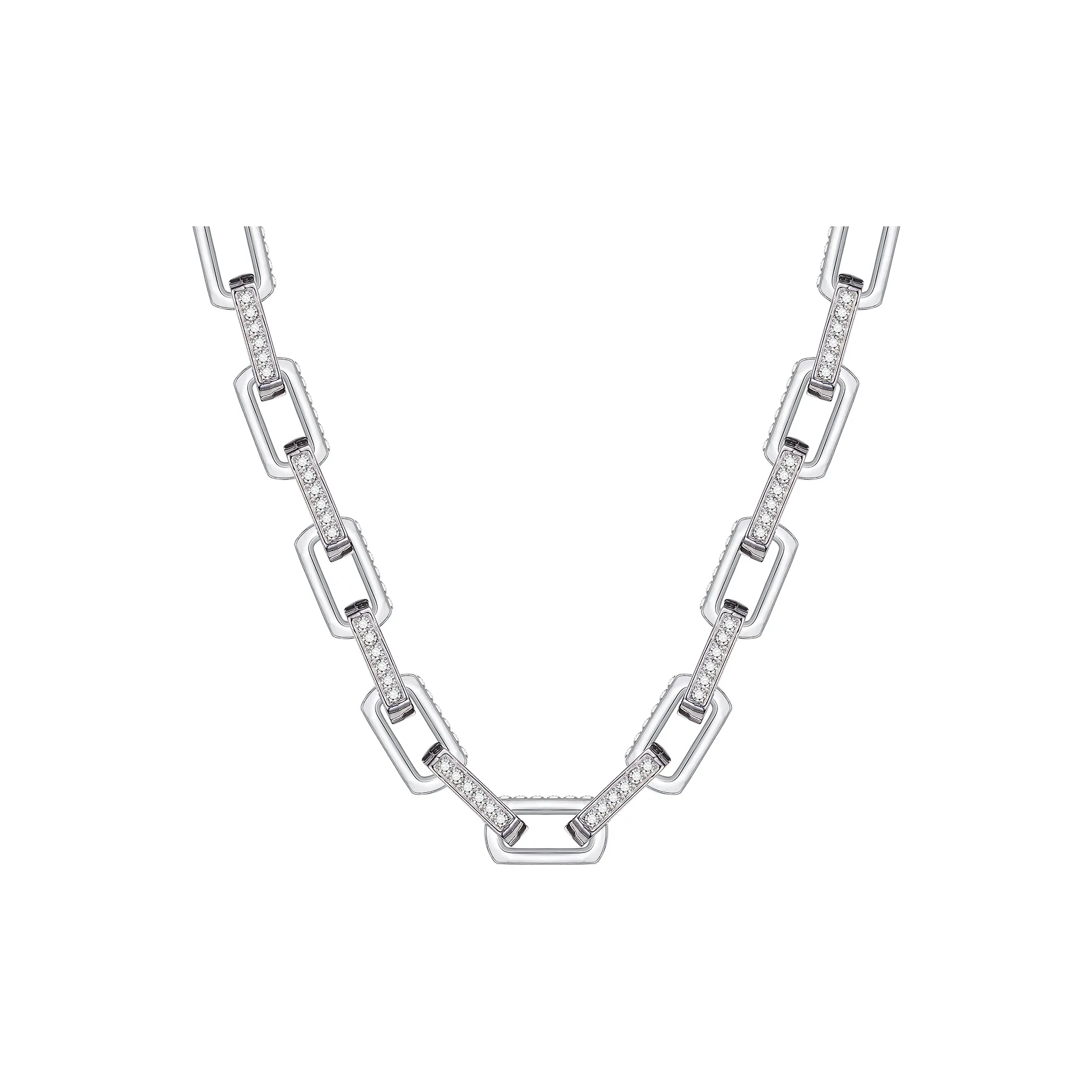 Cooraree Титановые стальные ожерелья унисекс