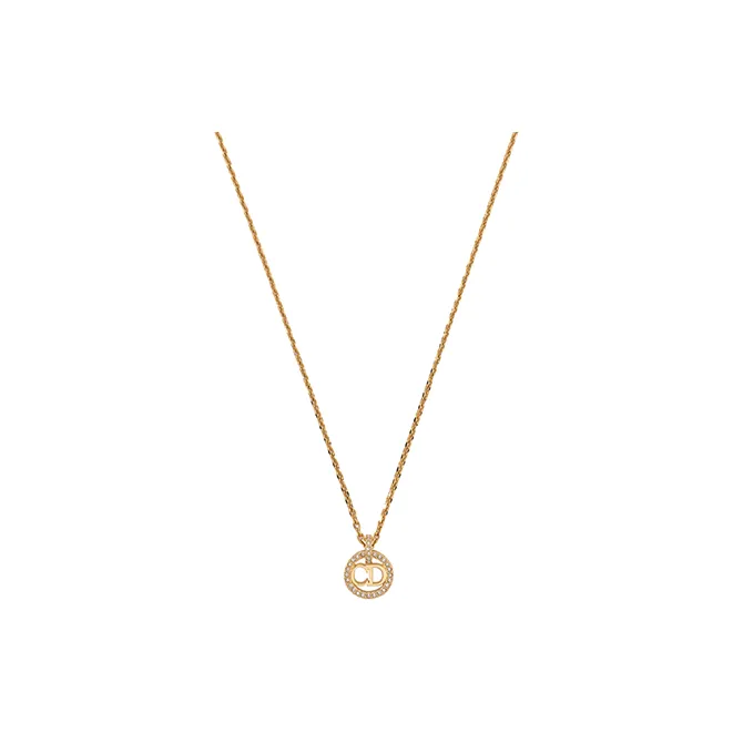 DIOR Metal Necklaces Women's Gold