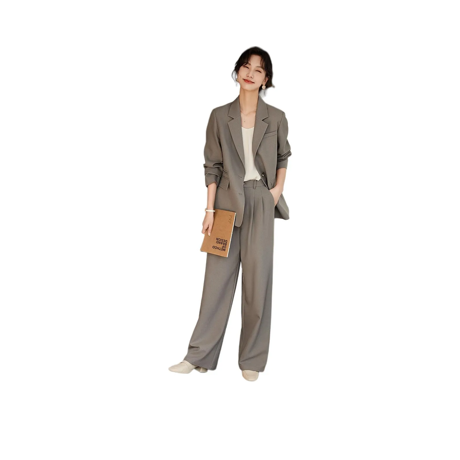 XWI Business Suit Women's Gray Green
