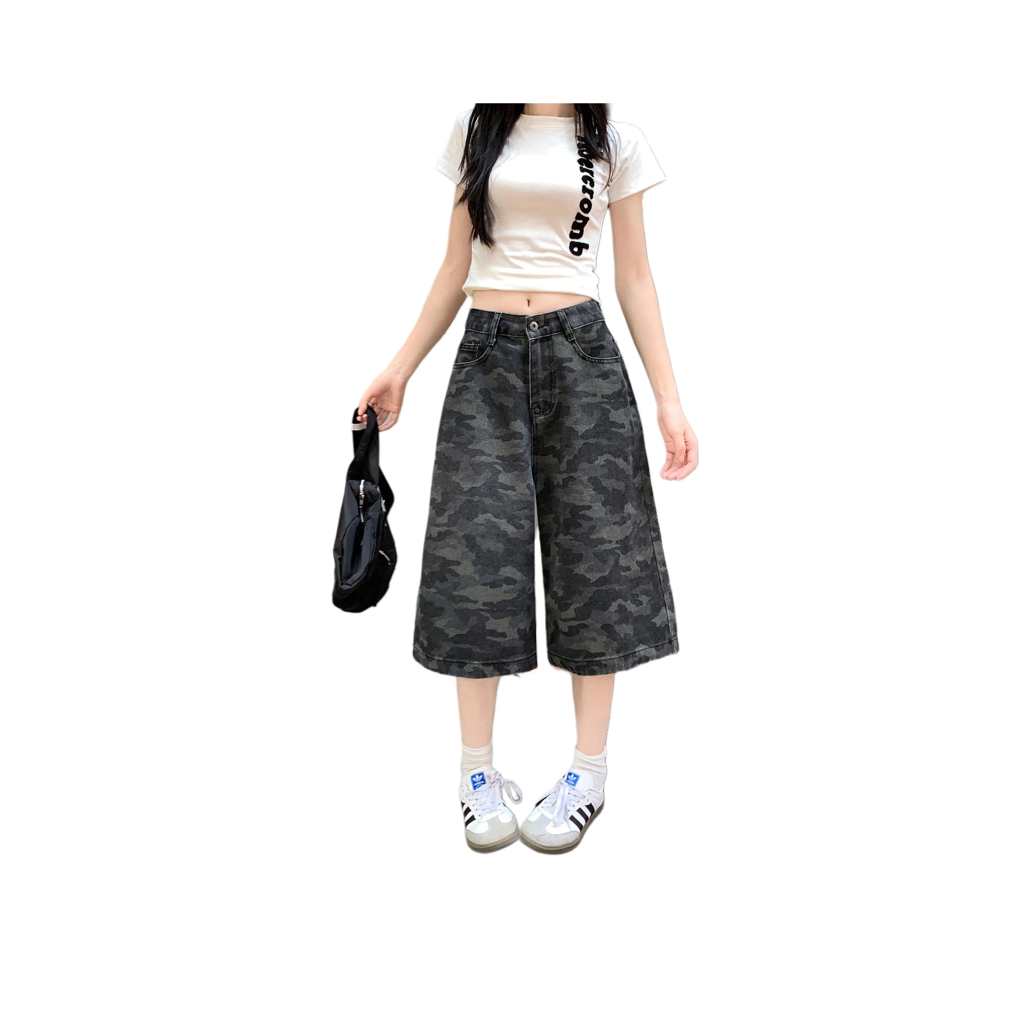 Mu Xiao Xin Denim Shorts Women's