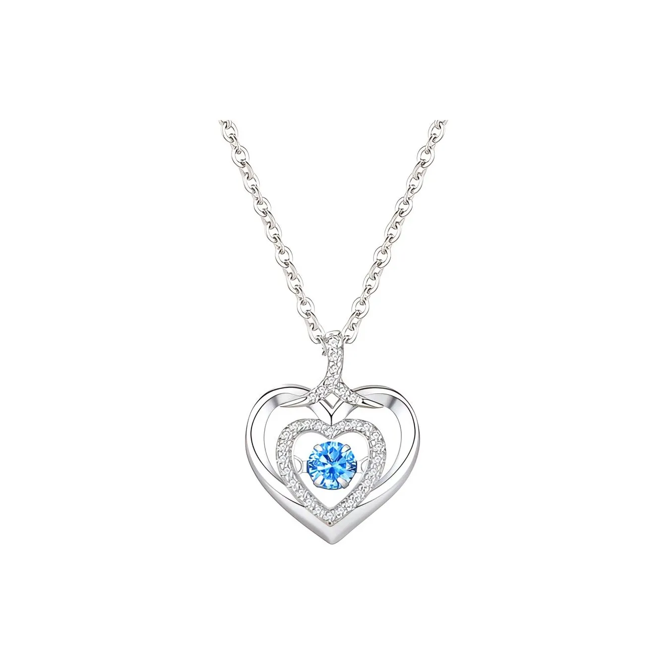 Asia Star 925 Sterling Silver Necklaces Women's