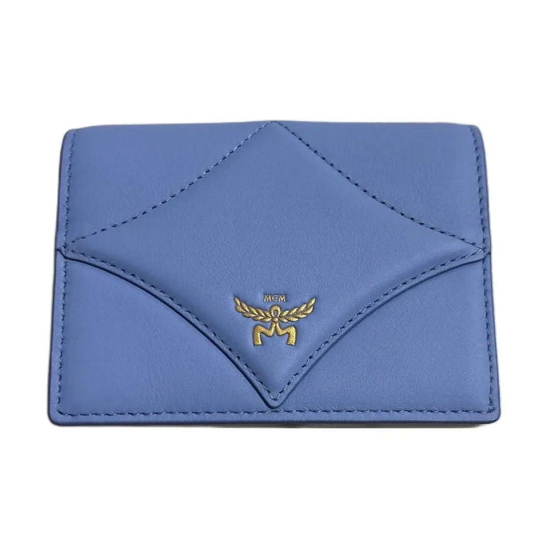 MCM Телячья кожа Кошелек Женские Светло-синий