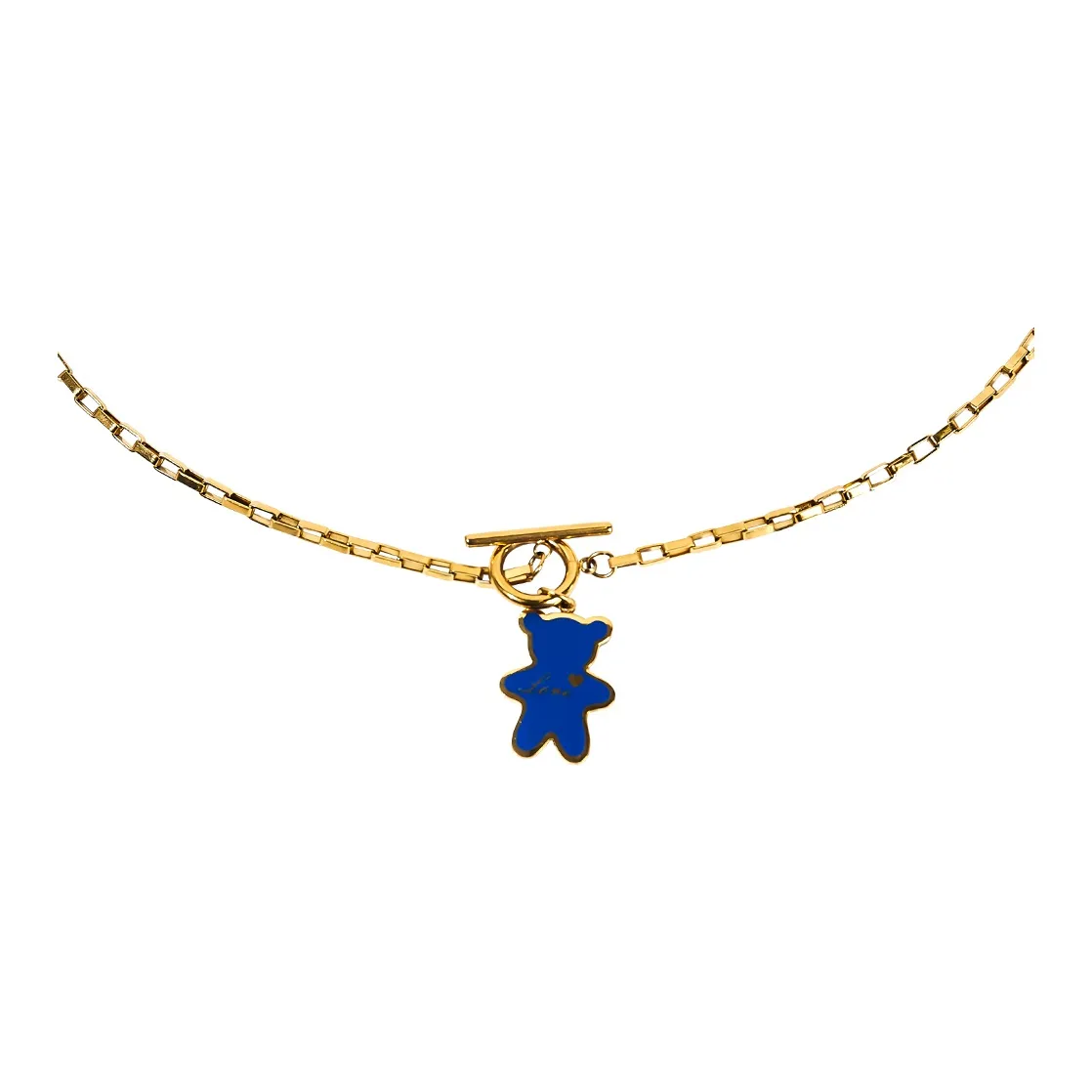 WHY PLAY Ожерелье из титановой стали Унисекс