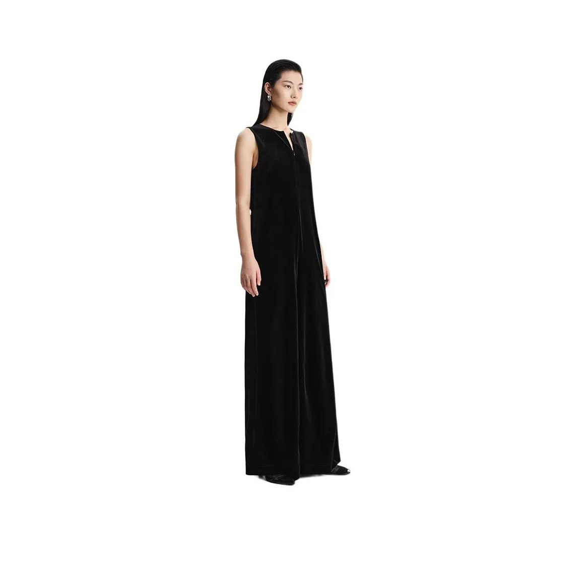 Roselingling Jumpsuit Women's Elegant Black